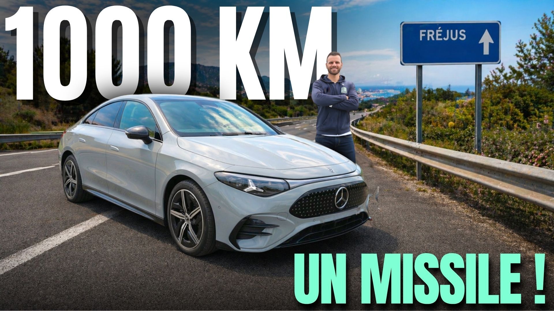 1000 km en Mercedes CLA électrique sur autoroute : Elle va vous faire oublier votre thermique !